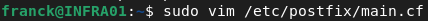 Postfix