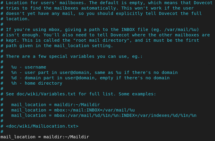 Postfix