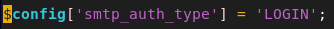 Postfix