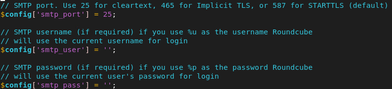 Postfix